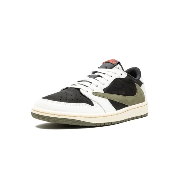 NIKE JORDAN 1 RETRO TRAVIS SCOTT OLIVE - Imagen 4